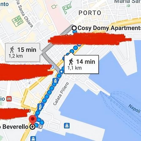 Cosy Domy Apartments Neapol Zewnętrze zdjęcie
